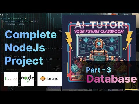 Complete NodeJs project in Hindi | Add Mongodb in NodeJs