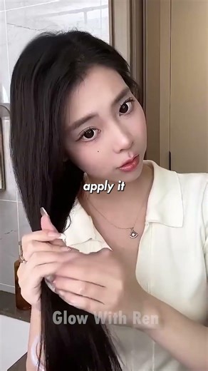 The Secret to Silky, Shiny Hair at Home 💆‍♀️🔥