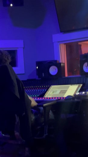 You’ve seriously never heard Pink Floyd until you hear it in the 13 monitor/Dolby Atmos speaker setup in the control room at Dream Trax Studio. Plus mood lighting. Seriously. Shoutout to the boys at Dream Barns for the control room buildout. | Shawn Pieterse