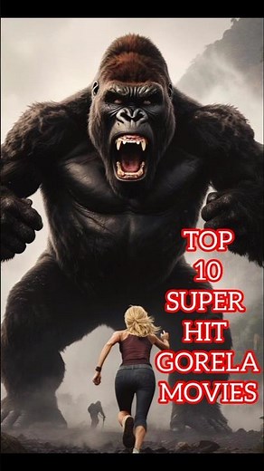 Top 10 Gorilla Movies of All Time | Best King Kong & Ape Action Films#GorillaMovies #KingKong#Planet