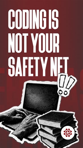 𝐄𝐟𝐞𝐤𝐭𝐚𝐬 𝐆𝐫𝐨𝐮𝐩 on Instagram: "Coding Is Not Your Safety Net Anymore. AI codes faster than you. It doesn’t connect faster than you. Human skills are the new premium. You don’t get hired because you can write Python. You get hired because you can navigate a room, lead a team, and earn trust. Volunteering isn’t charity. It’s career arbitrage."