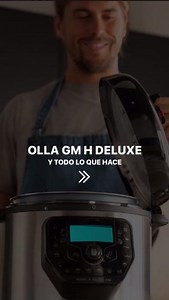 ¡Aquí te dejamos algunas de las características que hacen destacar a la Olla GM H Deluxe!✨ Te dejamos más info aquí 👉🏻 https://acortar.link/PcLKlM | Ollas GM Cocinas Programables