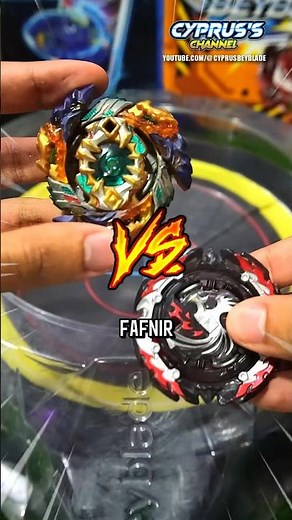 GEIST FAFNIR VS DREAD PHOENIX HASBRO #beyblade ‪@Miguelfanforsaken‬ #batalhadebeyblade