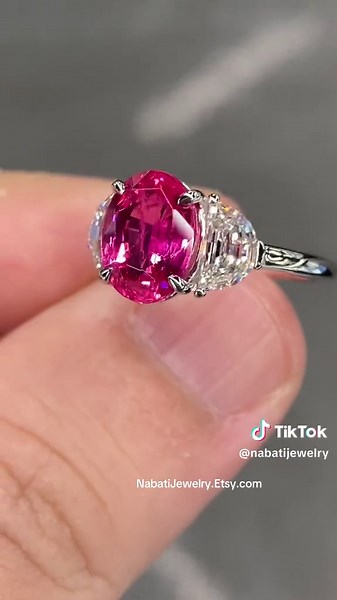 Discover the Unique Jedi Spinel and Diamond Ring