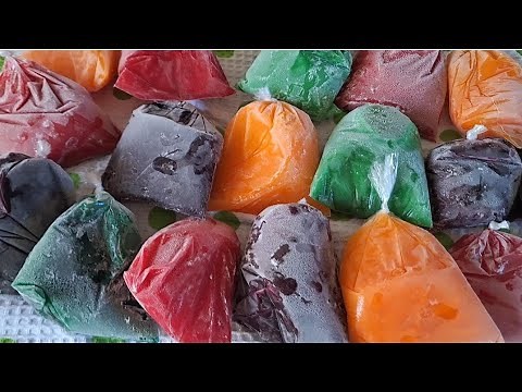 Homemade ice pops | How to make ice pops | Ice Candy | How to make different flavours ice lollies