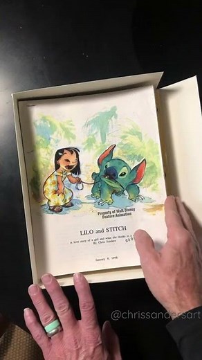 The “Lilo & Stitch” Pitch Book by Chris Sanders