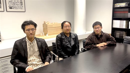 Meet three Master of Science in Architecture (M.S.Arch) students in The Irwin S. Chanin School of Architecture as they share their work. Their projects includes an investigation of how architectural spaces support or discourage women to live independently in New York City, how media may reshape architectural representation and authorship in the future, and the creation of a computational tool using simulation algorithms to visualize a construction drawing of existing cities for video game and fi