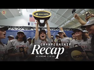 Stanford Women’s Water Polo: 2025 National Championship Cinematic Recap