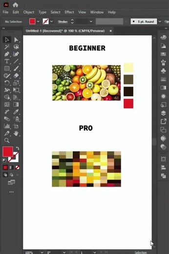 Adobe Illustrator 2025 - Tips to Rasterize the object like a PRO #graphicdesign #tipsandtricks
