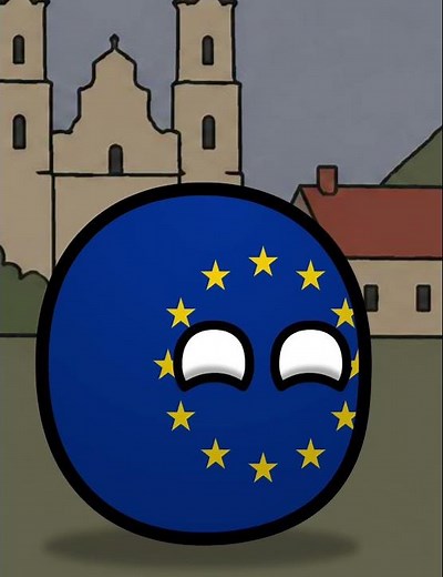 Why joining EU ruined Lithuania's economy countryballs #shorts
