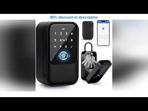 #TTlock Smartkey Lock Box Home Key Wireless Smartlock Box Electronic Key Box App Digital Code Bluet