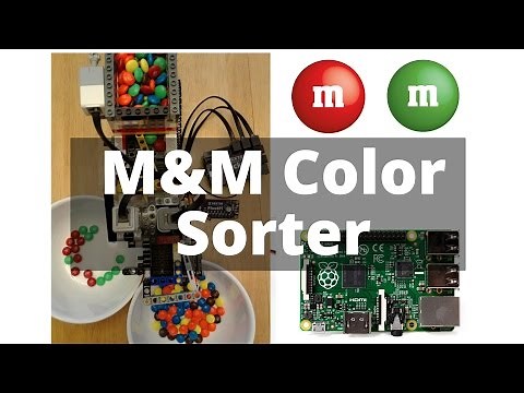 The Raspberry Pi M&M Color Sorter
