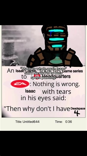 Dead Space Speed Painting Featuring Isaac Clarke