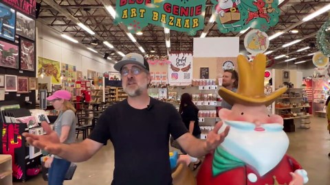 ‘Magical spirit of supporting creativity’; Blue Genie Art Bazaar opens for 25th year