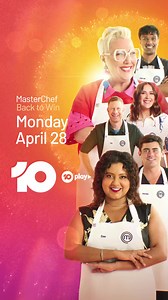 This season, 24 familiar faces return to the MasterChef kitchen, joined by multi-Michelin-star chef, Gordon Ramsay  MasterChef: Back to Win starts Monday, April 28 on 10 and 10 Play. | MasterChef Australia | Facebook