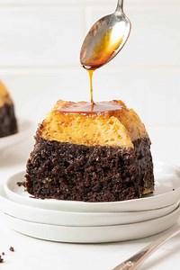 ChocoFlan (The Impossible Layered Cake)