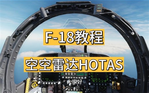 F-18教程-HOTAS-全网最详细-视频飞行手册