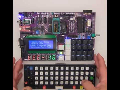 TEC-1G Case | UPS Battery Pack | NEW Tactile Matrix Keyboard