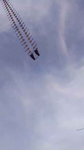 Saranggola Dragon Kite: Twin Headed Dragon Centipede Flying High