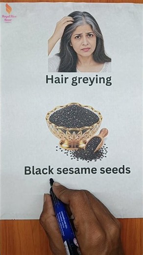 How to Stop Hair Fall, Dandruff & White Hair Naturally? Home Remedies ✨ #shorts