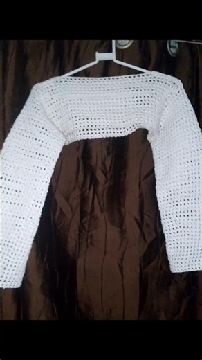 crochet shrug... tutorial on my channel #crochet #crochetshrug #shrug