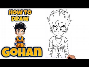 How To Draw GOHAN | DRAGON BALL DAIMA #dragonballdaima #gohan #gohandrawing #drawing