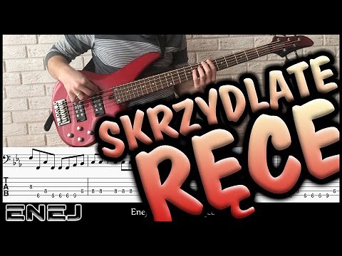 SKRZYDLATE RĘCE - Enej | gitara basowa (bass cover) nuty, tabulatura | Jak zagrać na basie #7