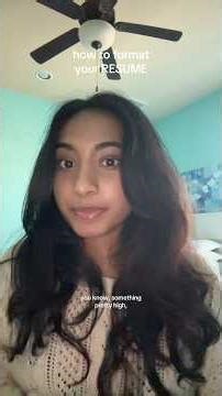 Check out these tips on how to format your resume 📄#resume #formatting #resumetips #student