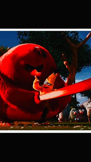 Angry Birds Chuck vs“Green Pigs” fight