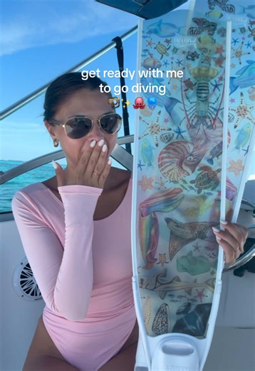 grwm & yap 🤿✨🩵 #ocean #oceanlife #freediving #floridakeys #underwater @Mon