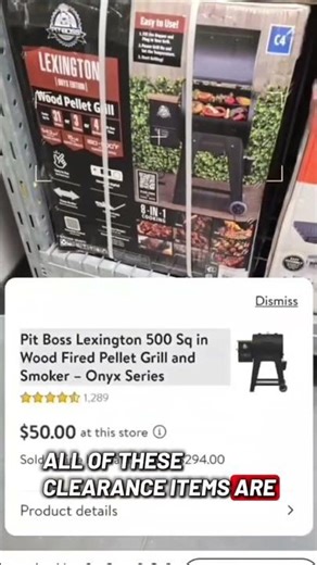 Spotted an unexpected clearance on a grill at Walmart 👀🔥