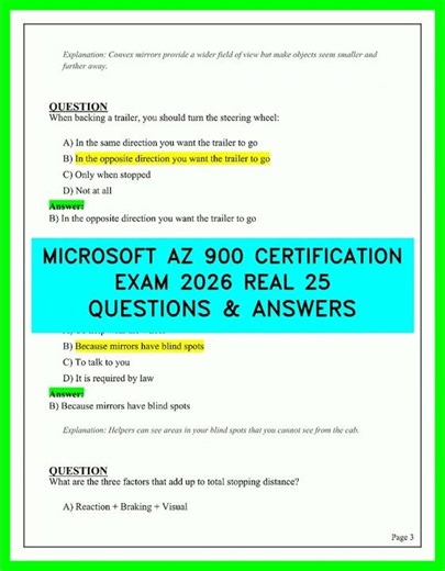 2026 Microsoft Azure AZ-900 Exam Mastery: 25 Real Questions and Detailed Answer Guide