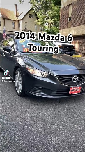 🚗Sleek 2014 Mazda 6 Touring! Style, power, & comfort! Perfect for any drive! Like, follow, share!