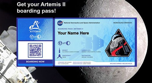 Fly Me to the Moon: Send Your Name Around the Moon on NASA’s Artemis II Rocket Mission - Space Coast Daily