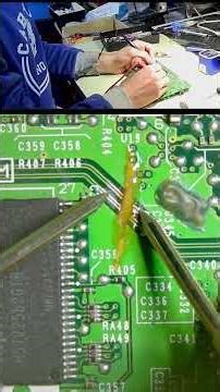 reconstruire une piste différentielle en microsoudure