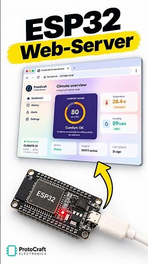 Get Ready to build ESP32 web-server? #esp32 #arduino #tech