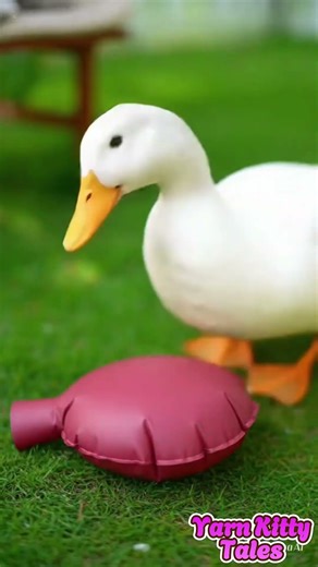 Cat's Relaxing Day RUINED by Duck! Then Gets Sweet Revenge 😂🐱🦆