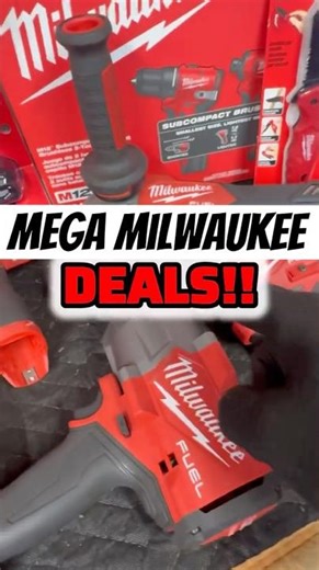 Over 60% OFF Milwaukee M18 Tool Deals at Home Depot #tools