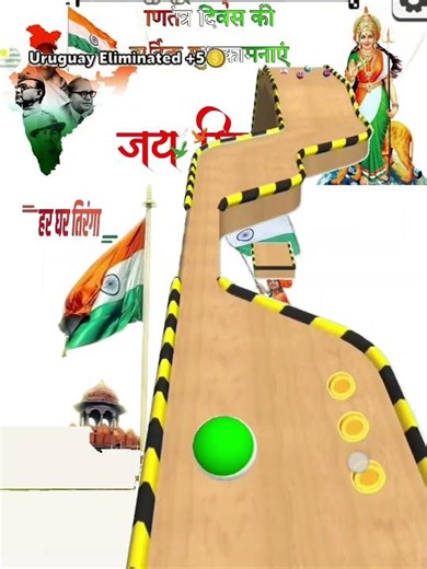 bwal race india vs Australia marble running 3d games #viralvideo