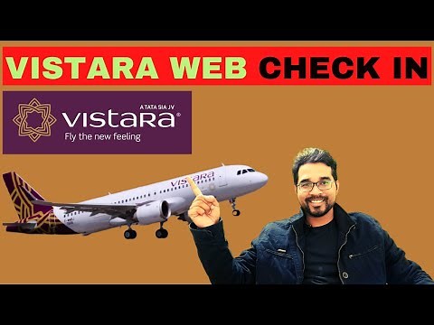 How To Do Web Check In Vistara Airlines Online | Vistara Web Check In (2022)