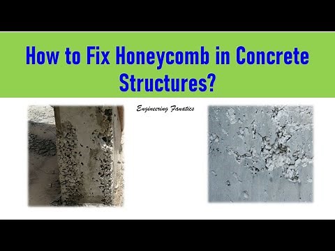 How to Repair Honeycomb in Concrete Structures?