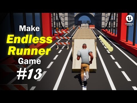 High Score & Game Over In Endless Runner Unreal Engine 5 (Part 13) | Beginners Friendly