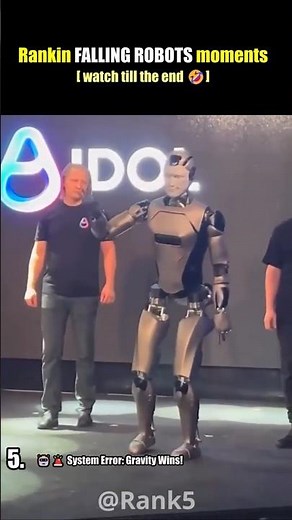 Ranking falling robot moments #ranking #shorts