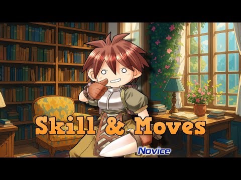 Ragnarok Battle Offline Novice Male All Skill and Moves