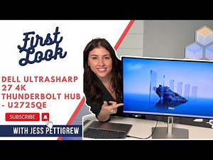 Dell UltraSharp 27 4K Thunderbolt Hub Monitor (U2725QE) – First Look & Setup