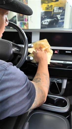 Effortless Touchscreen Cleaning with Quik Interior Detailer