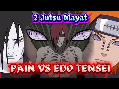 Pain vs Orochimaru: Siapa yang Lebih Kuat? Pertarungan Jutsu Mayat!