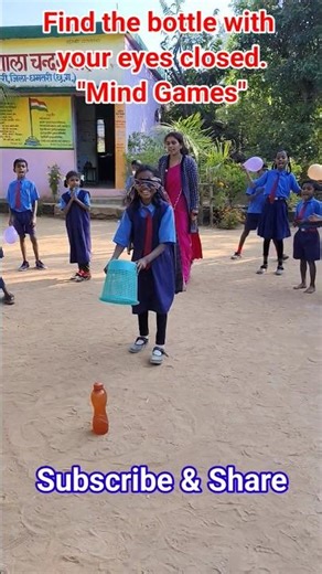 Blindfold Mind Game! Only Genius Can Do This! #shorts