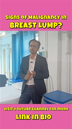 Dr Mujahid-Surgery on Instagram: "Signs of Malignancy in a patient with Breast lump. Bedside Surgery ward teaching for surgery residents, neet PG, MBBS students. Dr Mujahid ur Rehman Assistant Professor Of Surgery #breastcancer #neetpg #shifamedicalcollege #stanleymedicalcollege #surgeryresident"