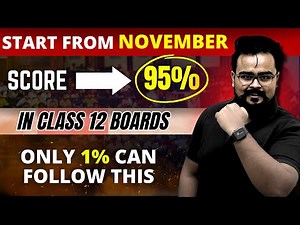 Score 95% in Class 12 Board Exams with 3 TECHNIQUES | Gaurav Jain